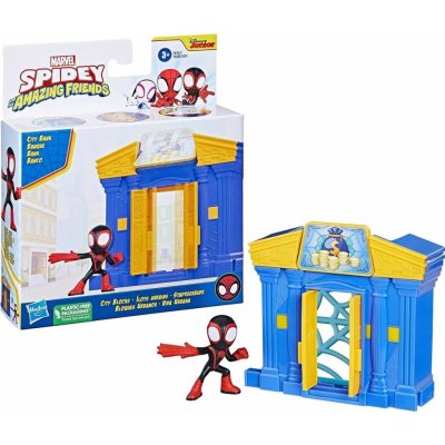 Hasbro Spiderman Spidey And His Amazing Friends City Blocks Miles Morales a banka – Hledejceny.cz