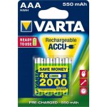 Varta Power AAA 550 mAh 4ks 56743101404 – Zboží Živě