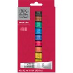 Winsor & Newton kvašové barvy 10 ks 12 ml – Zboží Mobilmania
