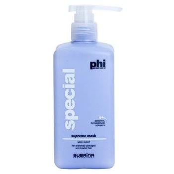 Subrina PHI Special intenzivně ošetřující maska pro chemicky ošetřené vlasy Salon Expert (0% Parabens, Formaldehyde Releasers) 500 ml