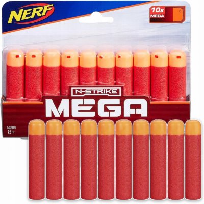 Nerf šípy N-Strike Elite Mega 10 ks A4368 – Zboží Mobilmania