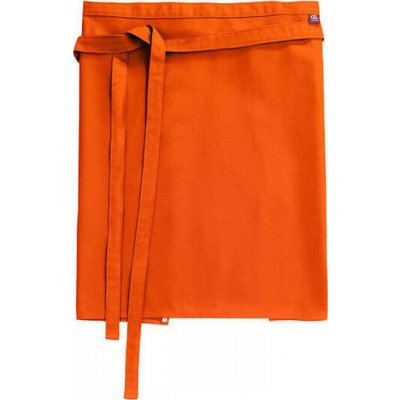 CG Workwear Gastro zástěra Roma odolná proti pomačkání Oranžová CGW123 – Hledejceny.cz