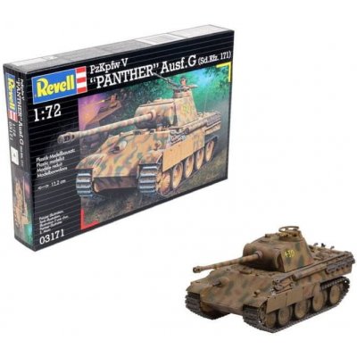 Revell slepovací model Panther Ausf.G 1:72 – Zbozi.Blesk.cz