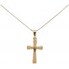 Přívěsky Beny Jewellery Zlatý Přívěsek Kříž k1200834