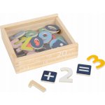 Small Foot Barevné magnetické číslice 40 ks – Hledejceny.cz