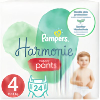 Pampers Harmonie Pants 4 24 ks – Zboží Mobilmania