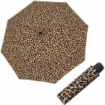 Derby Hit Mini Leo dámský skládací deštník hnědý – Zboží Dáma