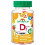 Jamieson Vitamín D3 1000 IU 60 želatinových pastilek – Hledejceny.cz
