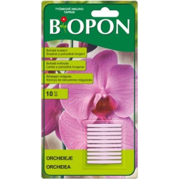 Biopon Orchideje hnojivové tyčinky 10 ks