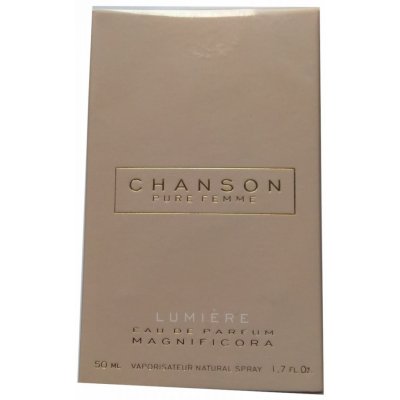 Chanson Pure Femme Lumière parfémovaná voda dámská 50 ml od 500 Kč -  Heureka.cz