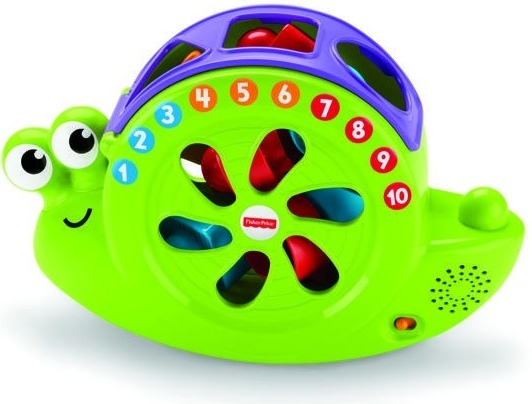 Fisher-Price vkládačka zpívající šnek od 490 Kč - Heureka.cz