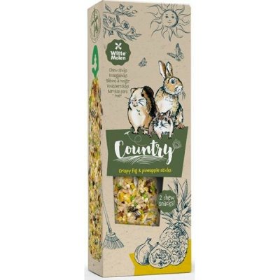 Witte Molen Country Sticks tyčinky fíky/ananas 110 g – Hledejceny.cz