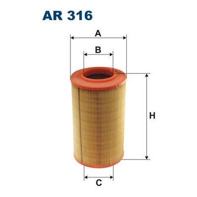 Vzduchový filtr FILTRON AR 316 – Hledejceny.cz