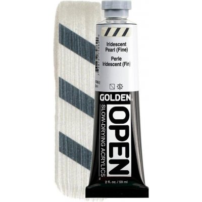 Golden Artist Colors Open akrylová barva iridescent pearl 59 ml – Hledejceny.cz