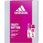 Adidas Fruity Rhythm deodorant sklo 75 ml + deospray 150 ml dárková sada – Hledejceny.cz