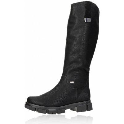 Rieker dámské zimní kozačky na zip černé – Zboží Dáma