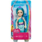 Barbie Chelsea mořská panna barevné tyrkysové vlasy – Hledejceny.cz