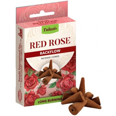 Tulasi Vonné jehlánky tekoucí dým Red Rose 30 g – Zbozi.Blesk.cz