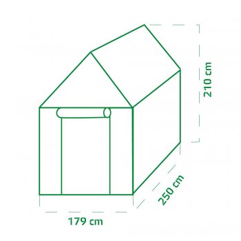 Garden King House 210 x 179 x 250 cm PM-1162