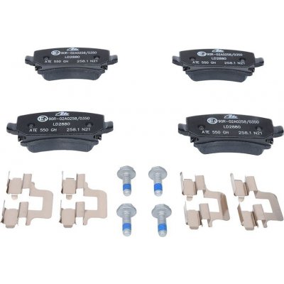 Sada brzdových destiček ATE Ceramic 13.0470-2880 (AT LD2880) | Zboží Auto