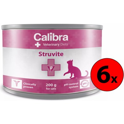 Calibra Veterinary Diets Struvite 6 x 0,2 kg – Zboží Mobilmania