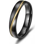 Marrya Snubní prsten BLACK TITANIUM BT 01P – Zbozi.Blesk.cz