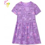 Kugo dívčí letní šaty SH3517 fialová – Zboží Dáma