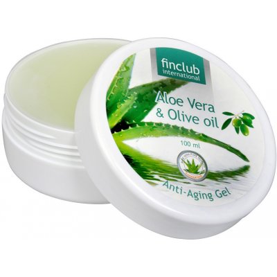 Finclub Aloe Vera anti-aging gel proti stárnutí 100 ml – Zboží Mobilmania