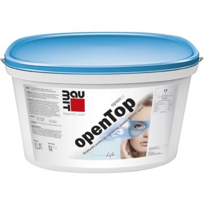 Baumit OpenTop Paropropustná Omítka Škrábaná Zrno 1,5 mm 25 kg