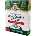 Rosteto Hnojivo s čedičovou moučkou - jehličnany a tůje 1 kg – Zboží Mobilmania