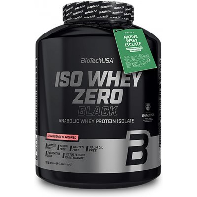 Biotech USA Iso Whey Zero BLACK 1816 g – Hledejceny.cz