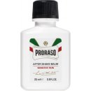 Proraso White balzám po holení pro citlivou pleť (Green Tea and Oatmeal) 25 ml