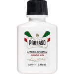 Proraso White balzám po holení pro citlivou pleť Green Tea and Oatmeal 25 ml – Zboží Dáma