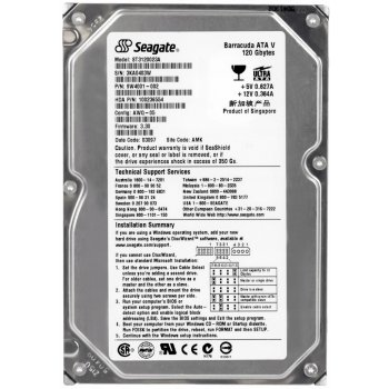 Seagate 120GB PATA IDE/ATA 3,5", ST3120023A