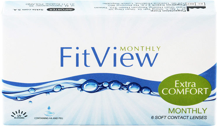 PegaVision FitView Monthly 6 čoček