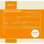 Optys 1074 Faktura samopropisovací 20x21cm 100 listů – Zboží Živě