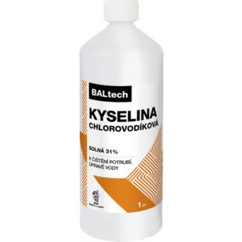 Kyselina chlorovodíková 31% kyselina solná 1 L