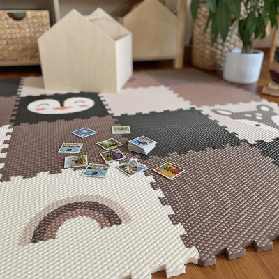 Minideckfloor podlaha 20 dílů myška tučňák jednorožec koloušek duha a tlapka – Zboží Dáma