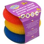 Plastová drátěnka na nádobí HOME POINT 8g - Set 3ks mix barev (8cm) – HobbyKompas.cz