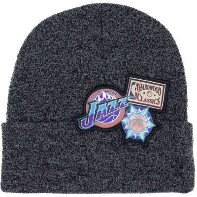 Mitchell & Ness Pánská zimní čepice Utah Jazz NBA XL Logo Patch Beanie – Hledejceny.cz