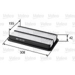 Vzduchový filtr VALEO 585128 – Hledejceny.cz