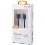 Aligator DKAC82BK USB-C s prodlouženým konektorem, 2A, 1m – Zbozi.Blesk.cz