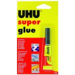 UHU sekundové lepidlo super glue 3 g – Zboží Mobilmania