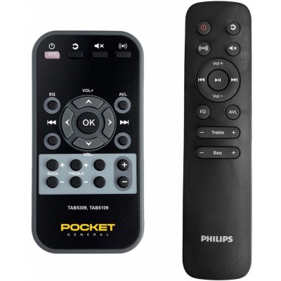 Dálkový ovladač General PHILIPS TAB5309, TAB5109 – Zboží Živě