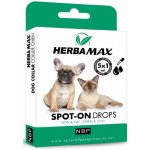 Herba Max Spot-on Dog & Cat repelentní kapky 5 x1 ml – Zboží Dáma Herba Max Spot-on Dog & Cat repelentní kapky 5 x1 ml – Zboží Dáma
