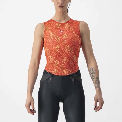 CASTELLI PRO MESH 4 W LADY - oranžová – Sleviste.cz