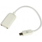 SES USB OTG propojovací kabel pro Micro USB 15 cm – Zbozi.Blesk.cz