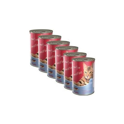 Bewi Cat Meatinis SALMON 6 x 0,4 kg