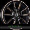 Alu kolo, lité kolo BORBET LX 8x19 5x108 ET45 black gloss gold spoke rim