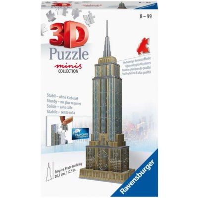 Ravensburger 3D puzzle Mini Empire State Building 66 ks – Zbozi.Blesk.cz